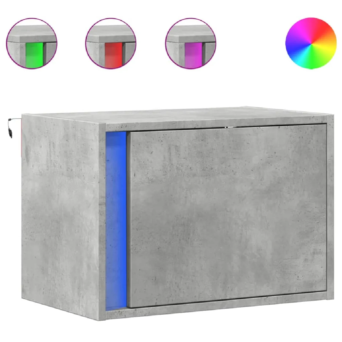 vidaXL 852096 - Gris béton