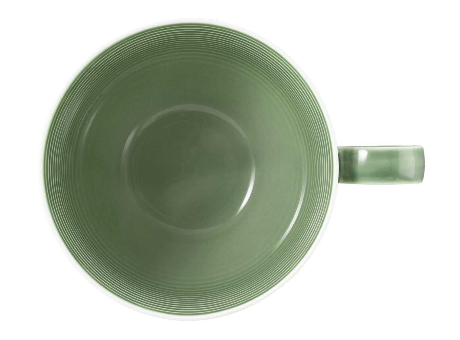 Seltmann Weiden Milchkaffee-Tasse BEAT COLOR GLAZE salbeigrün