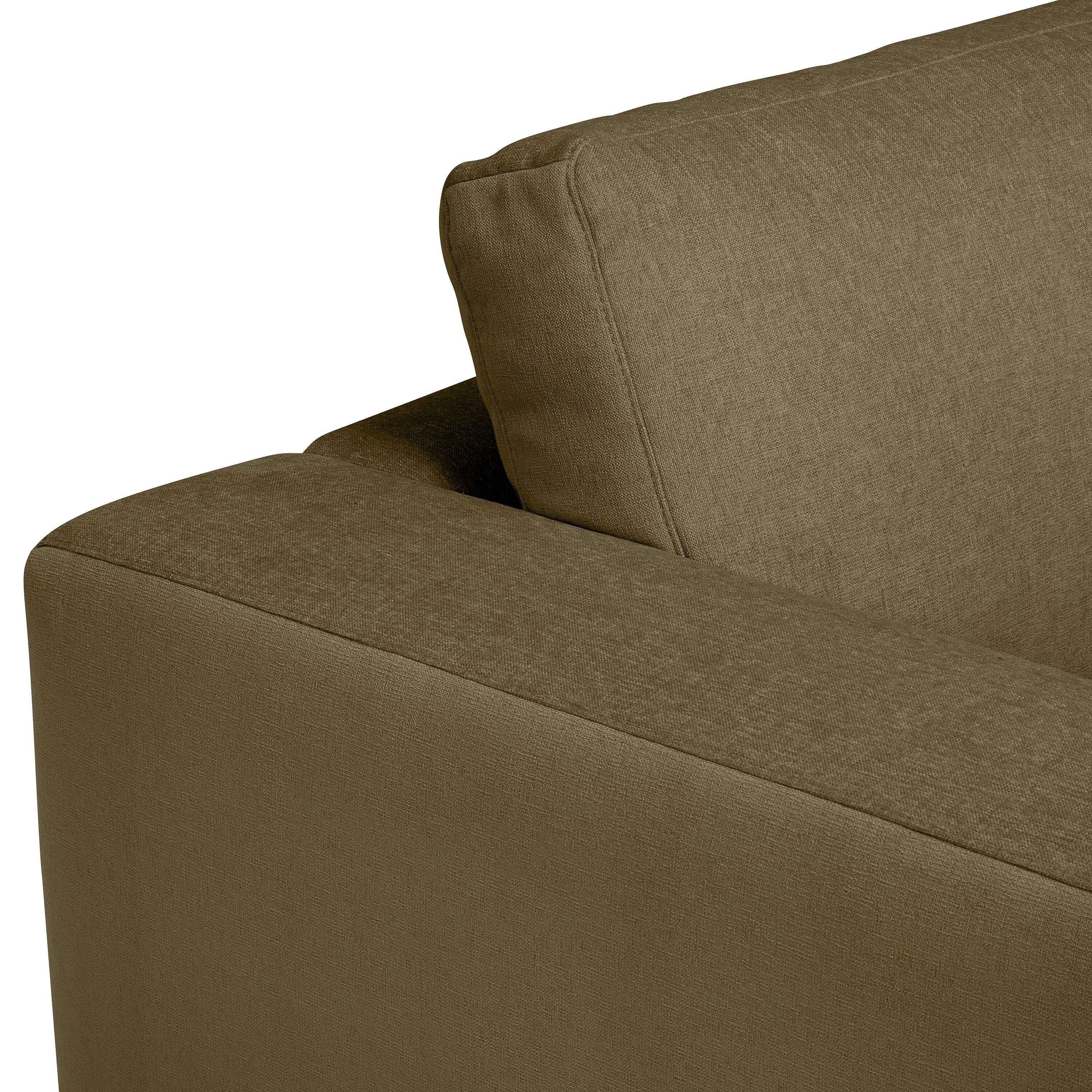 HARRISON ST1 Ecksofa L St EasyC, olive - Olive / B: 250.0 cm x T: 170.0 cm x H: 85.0 cm