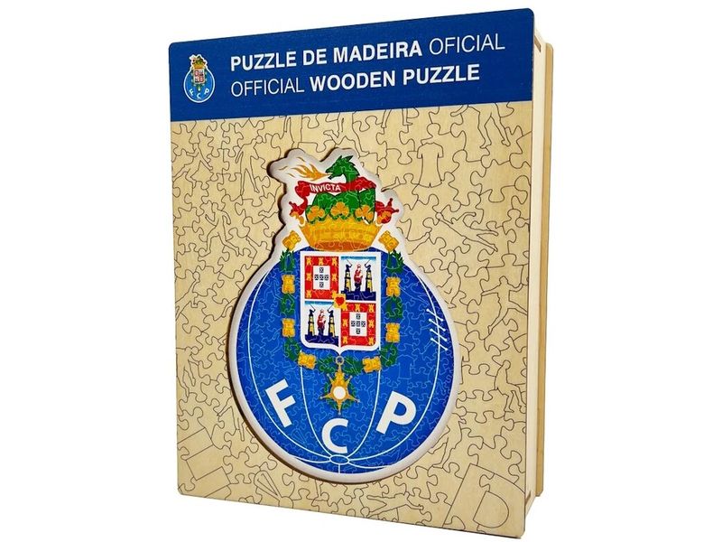 Iconic Puzzle FC Porto – Logo Offizielles Holzpuzzle, Grösse M
