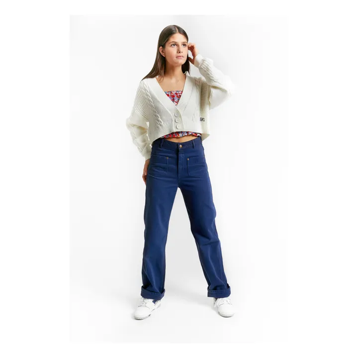 Indee Cardigan Court Polina | Blanc