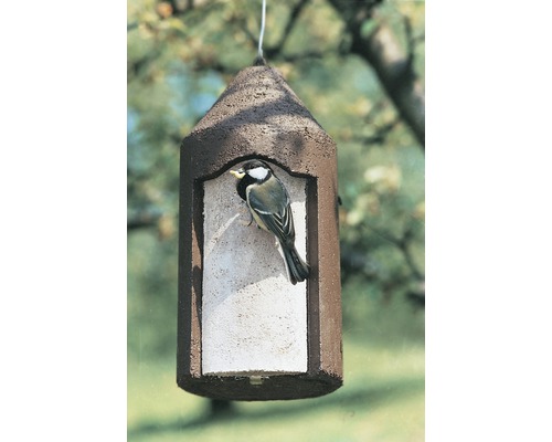 SCHWEGLER 2M FG nestkast voor holte-nestende tuinvogels, 17 x 16 x 35 cm