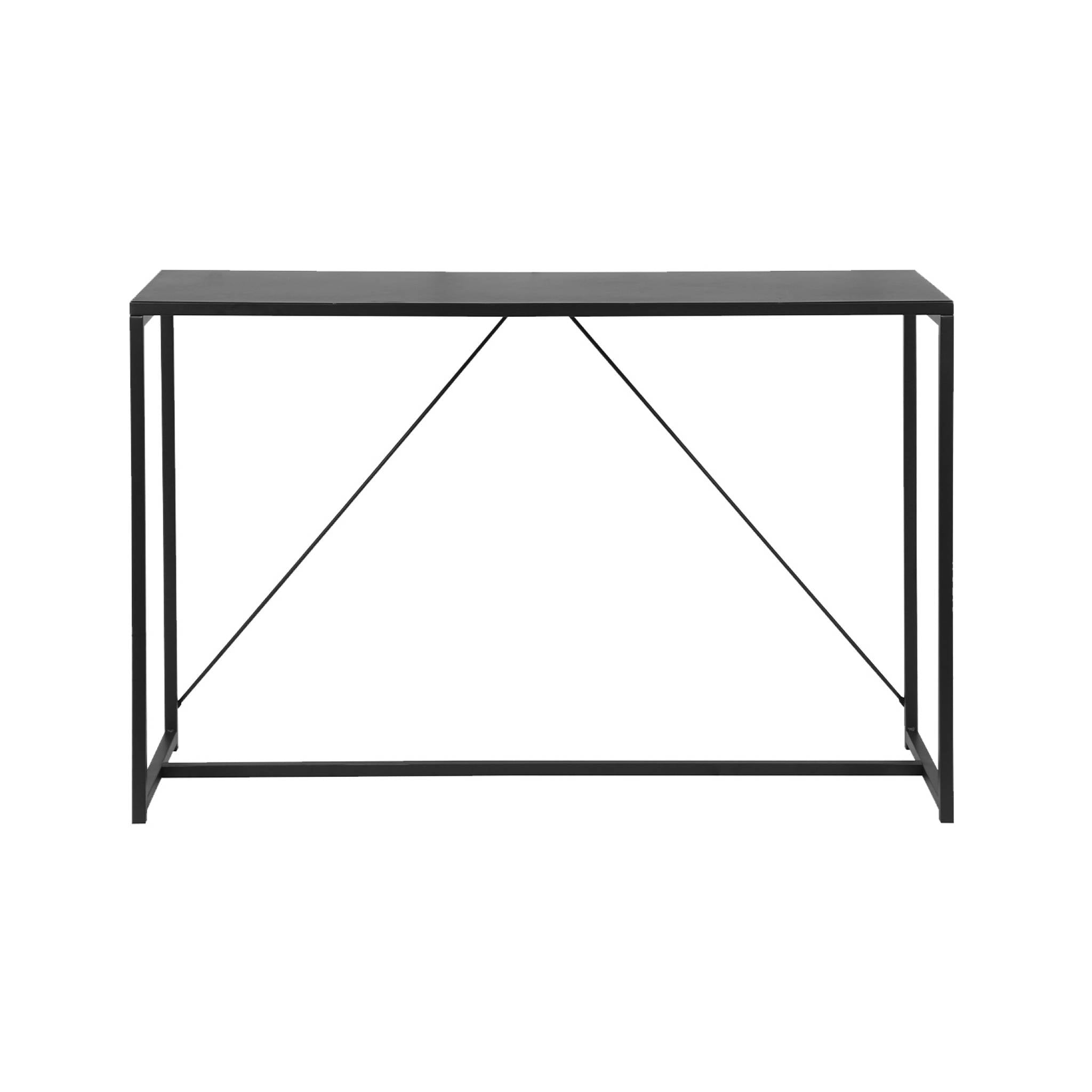 sweeek - Sidetable van zwart metaal