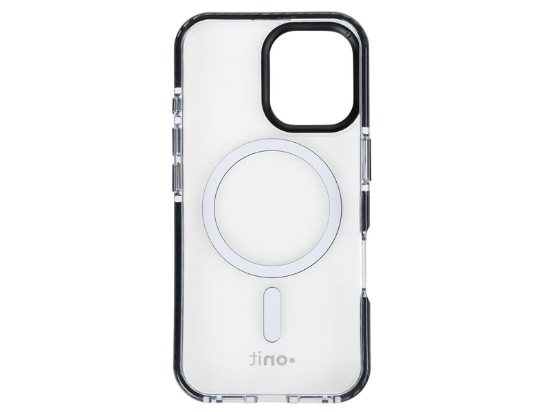 onit Back Cover Armorix iPhone 16 Schwarz transparent MagSafe-kompatible Schutzhülle, fallgeprüft nach MIL-STD-810H