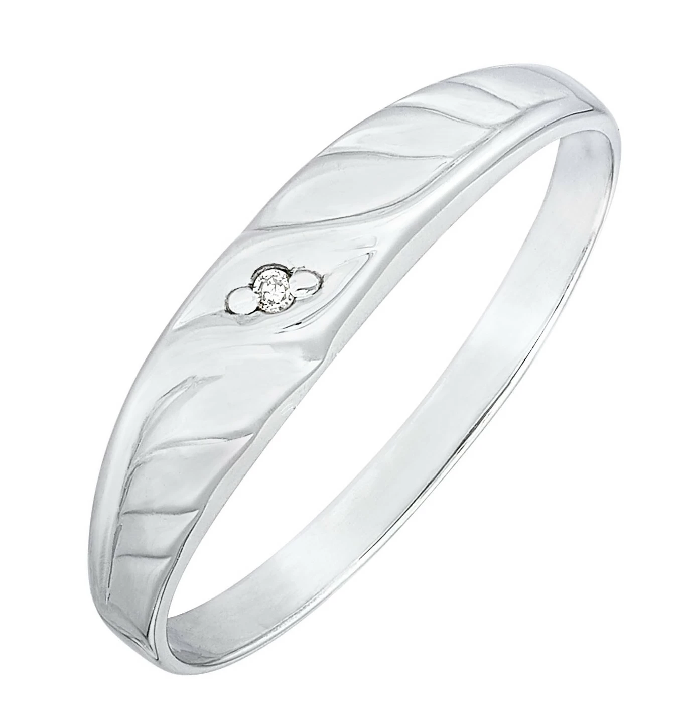 Damenring mit Diamant