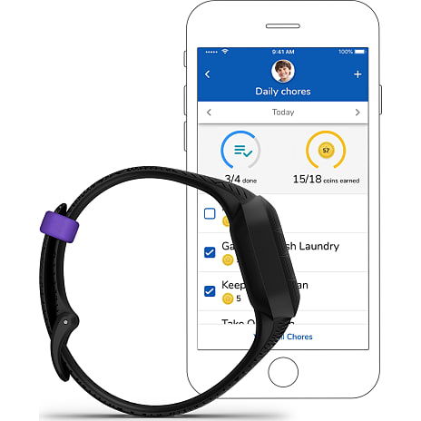 Garmin vivofit Jr. 3 Marvel Black Panther aktivitetssporer - sort