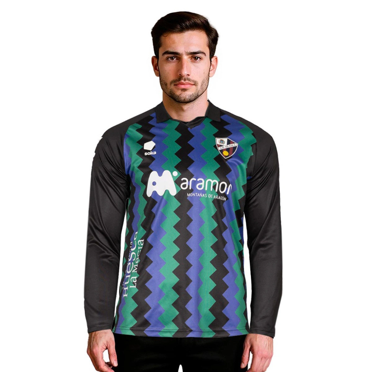 Camisola Soka Sociedad Deportiva Huesca Quarto Equipamento Guarda-redes 2025-2026