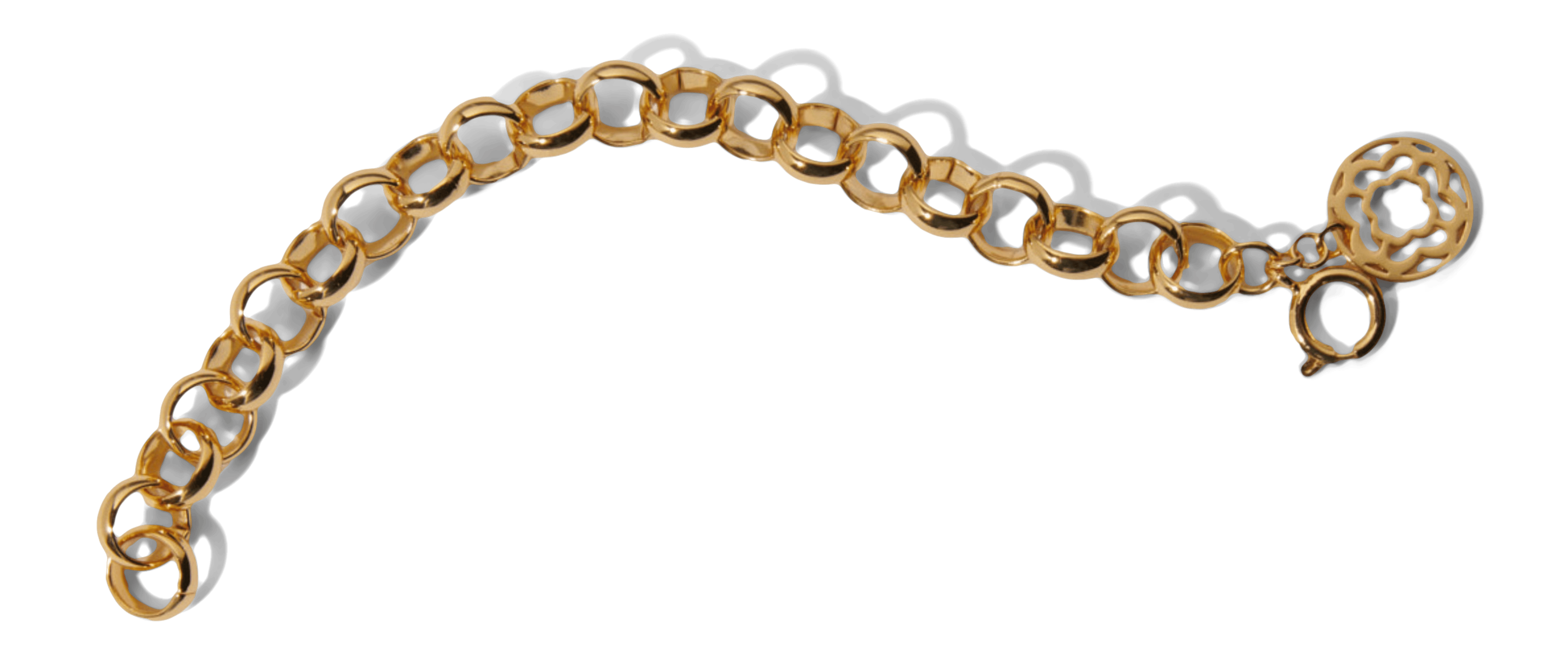 Bracelet en laiton doré | Doré