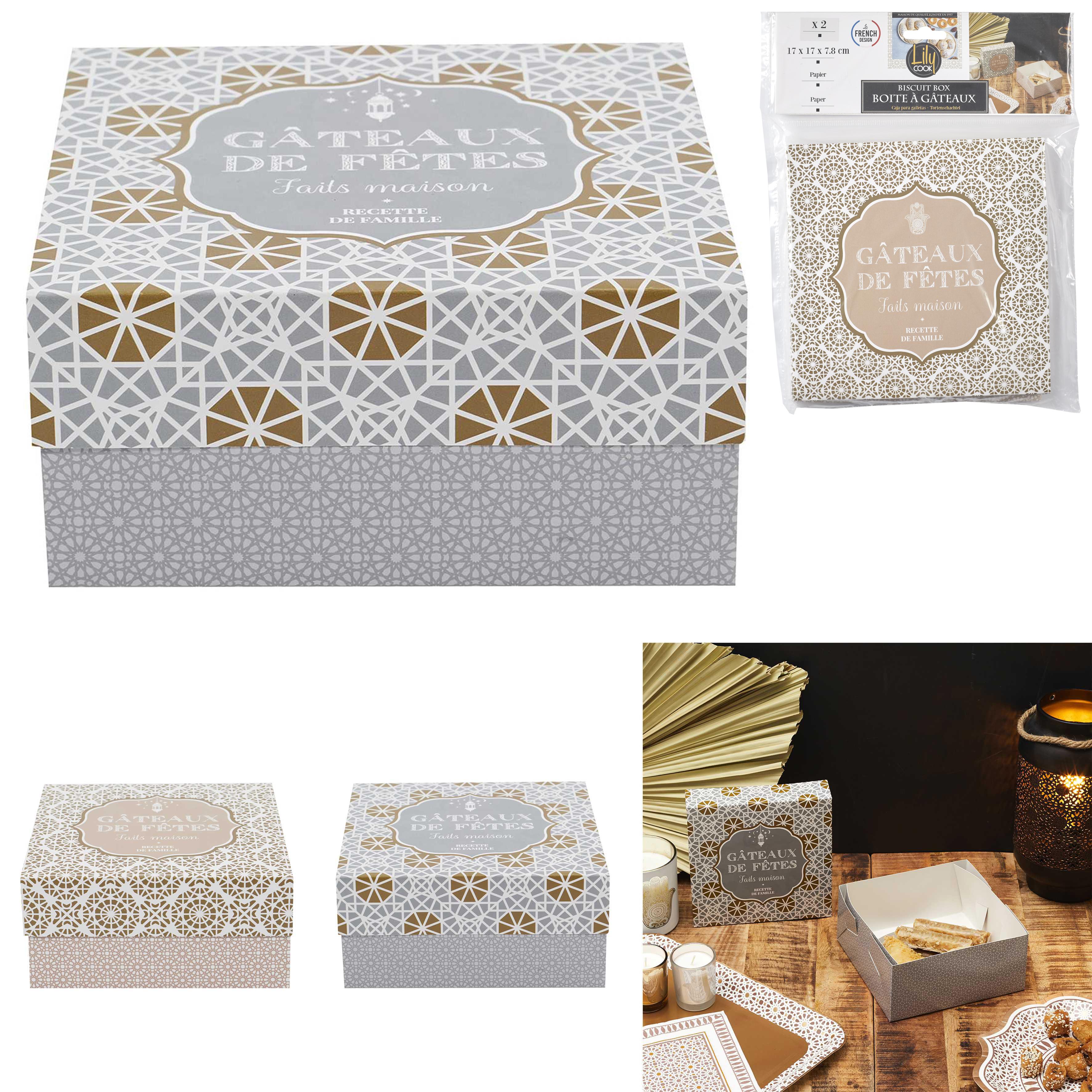 BOITE GATEAUX 17X7.8CM