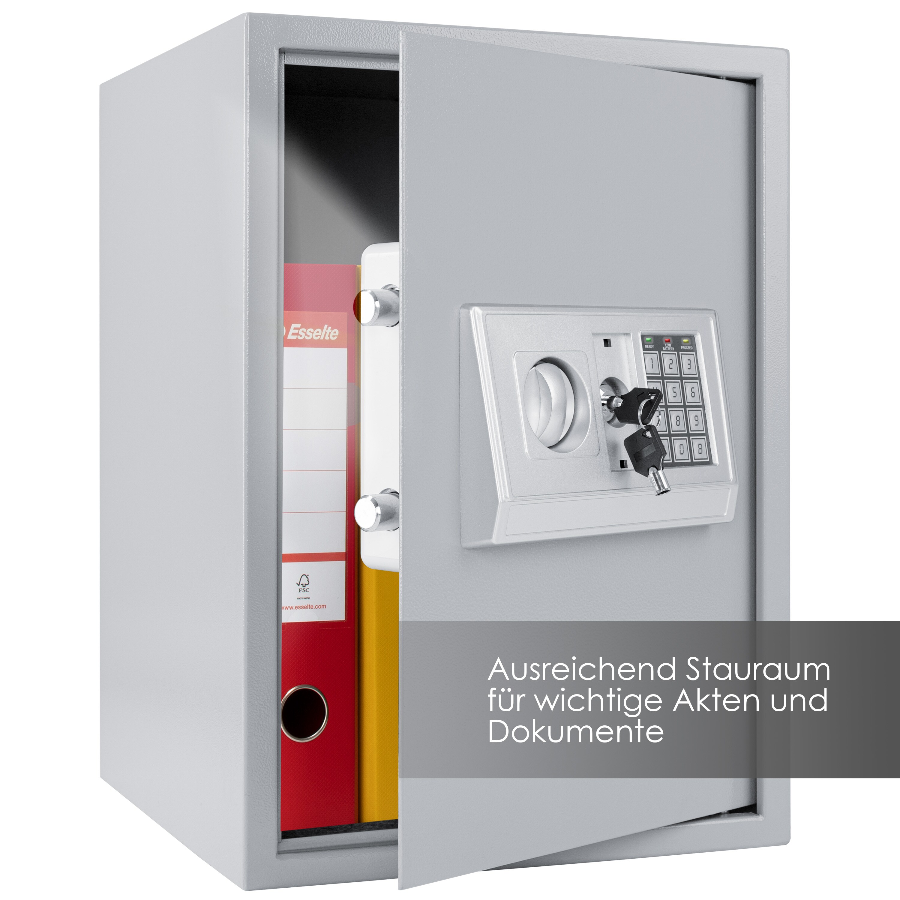 KESSER® Elektronischer Safe Tresor Geldschrank Wandtresor Wandsafe 50x35x34,5