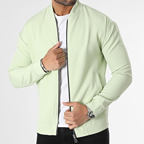 Veste Zippée Vert Clair