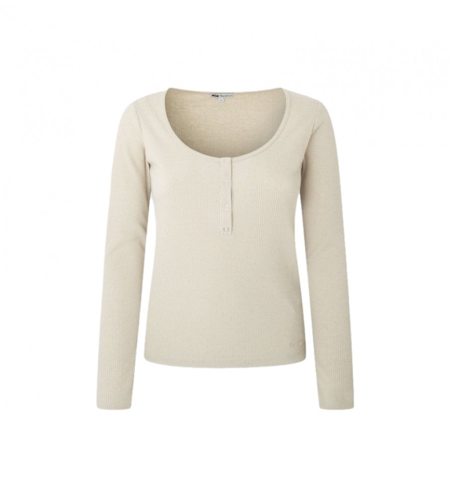 Camiseta bege Colby da Pepe Jeans