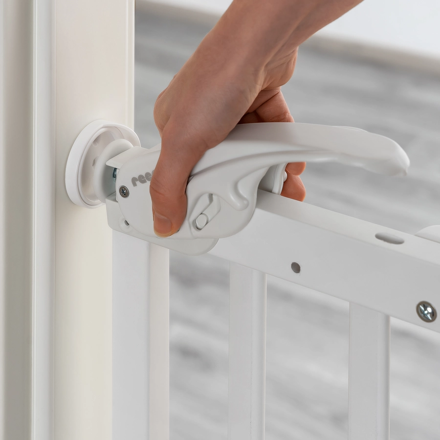 reer Klemm- und Schraubgitter Baukasten, weiß 63-106 cm