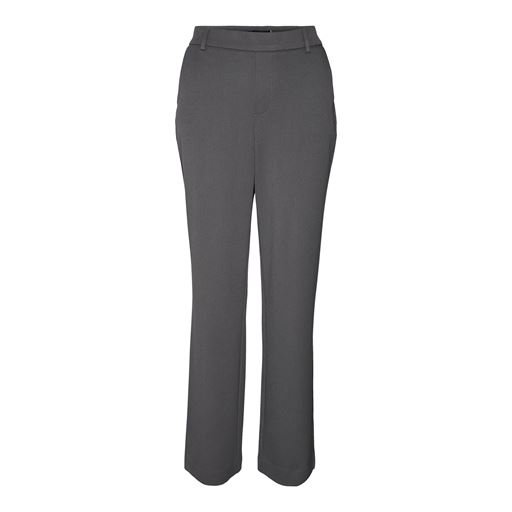 Vero Moda Maya Straight Bukser, Grey Pinstripe, S/L34