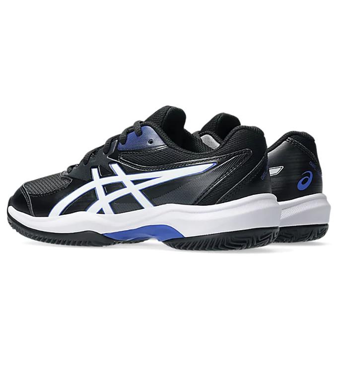 ASICS GEL-GAME GS CLAY/OC 1044A082 BLACK-WHITE