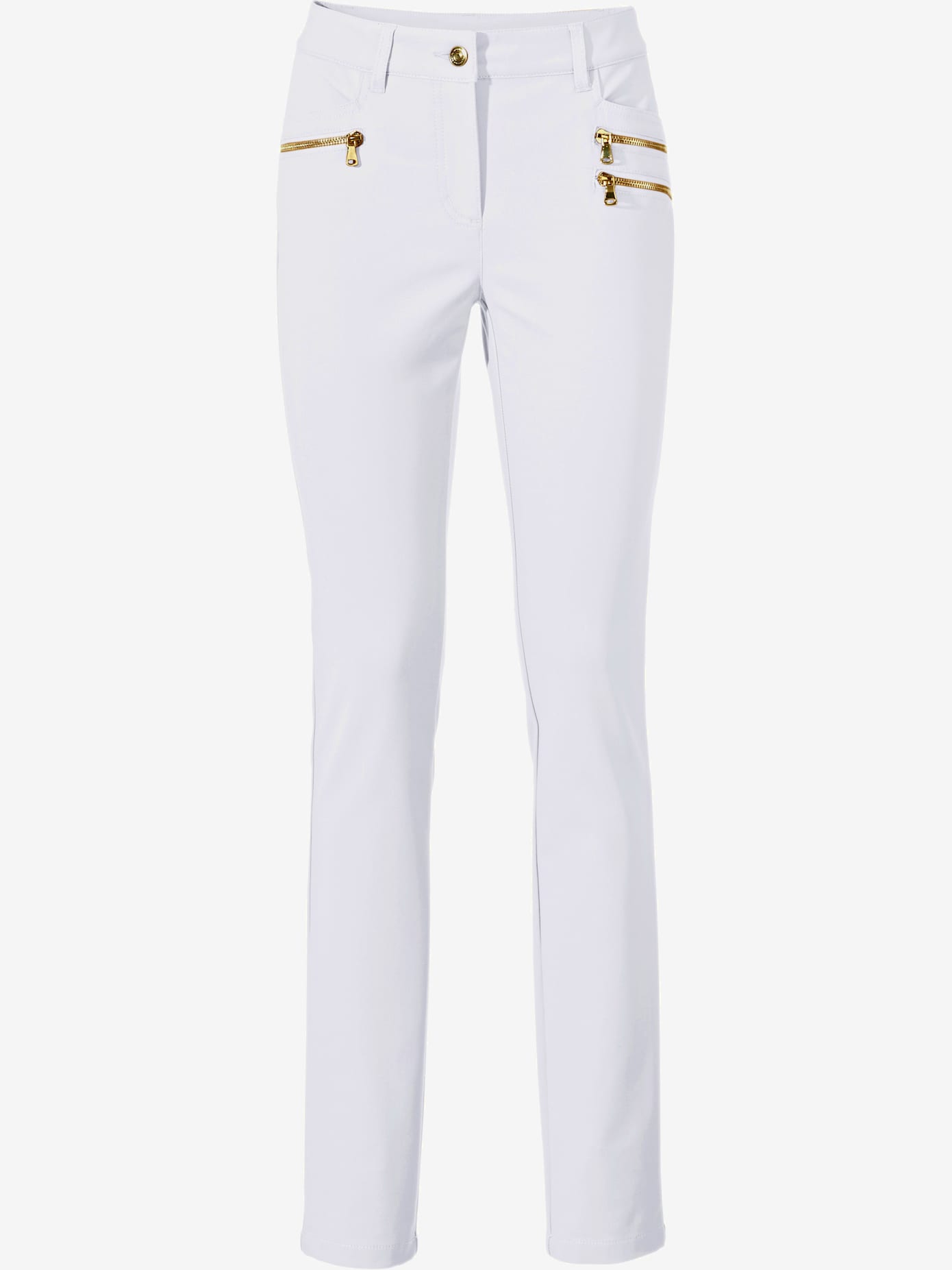 Pantalon effet ventre plat extensible