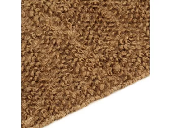 Prolenta Premium - Tapis à poils bouclés fait à la main 160x230 cm Jute et coton