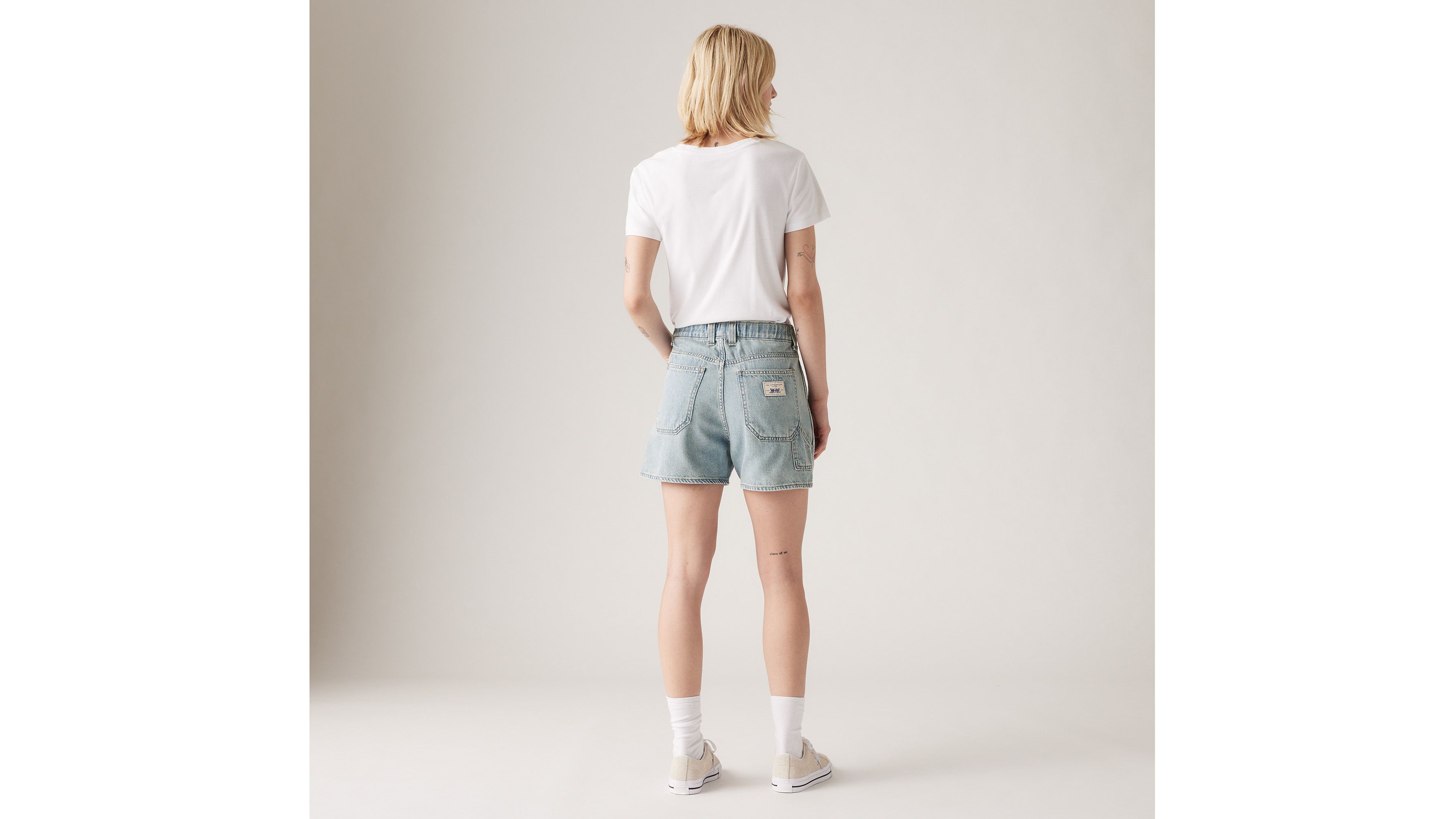 Short Carpenter Lightweight - Make A Difference - Bleu
