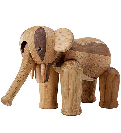 Kay Bojesen Holzfigur - Elefant - 12 cm - Mini - Überarbeitetes
