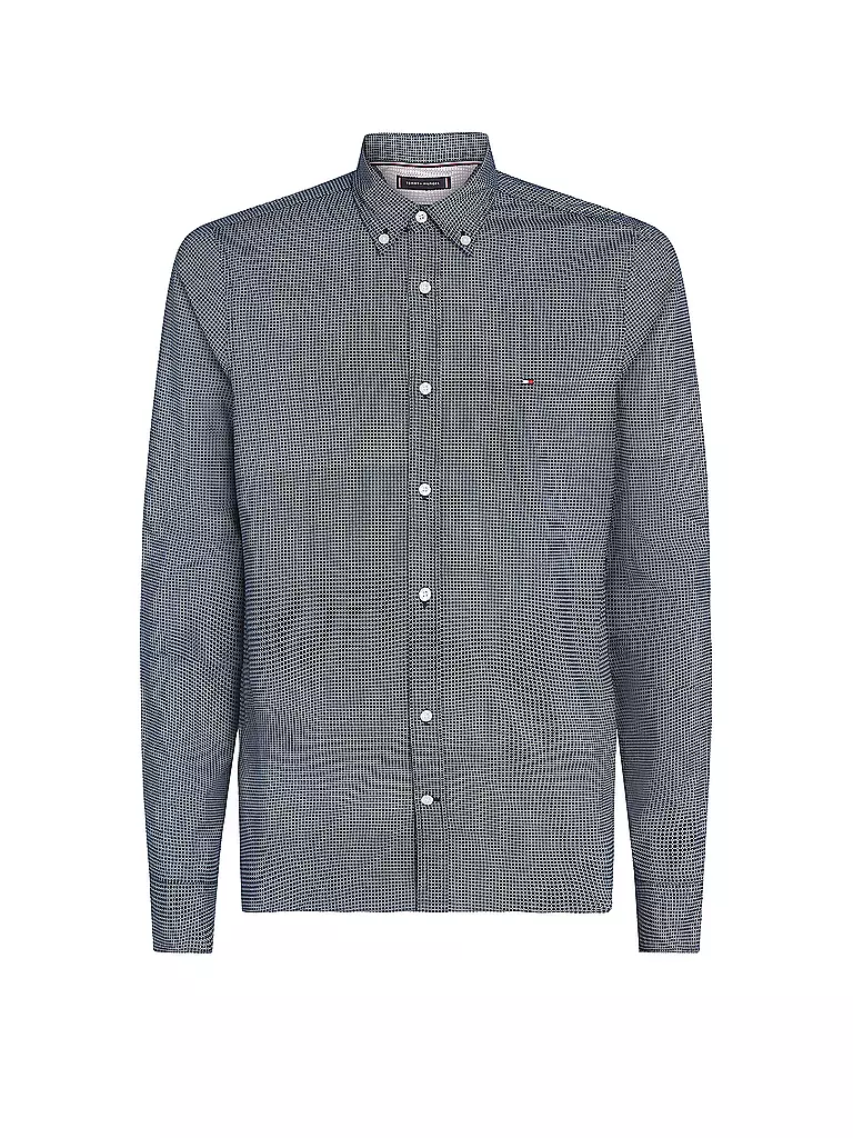 TOMMY HILFIGER Hemd Regular Fit  blau