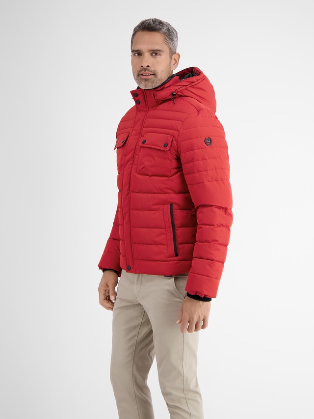 LERROS Winterjacke »LERROS Steppjacke mit abnehmbarer Kapuze« mit Kapuze