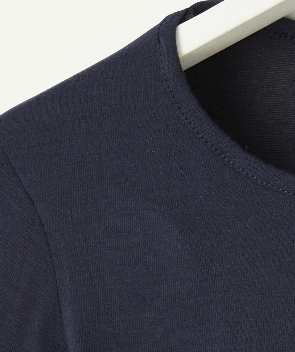 DAMARTT-SHIRT MANCHES LONGUES THERMOLACTYL SENSITIVE BLEU MARINE
