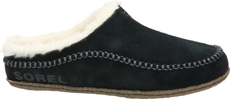 Sorel Lanner Ridge heren Slippers, zwart(top wit), 43 EU