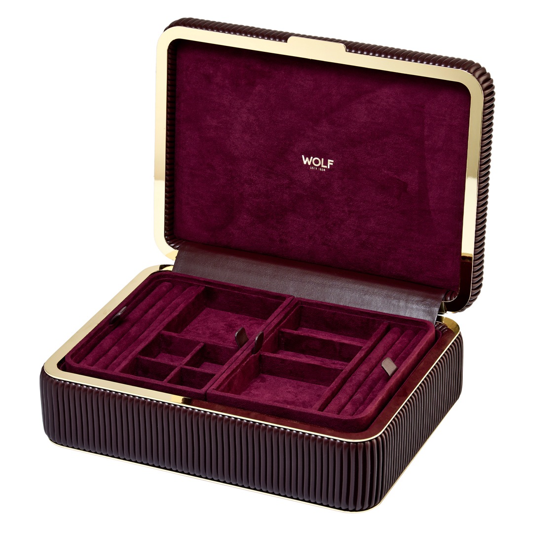 Wolf 1834 Bella Schmuckbox Medium Bordeaux