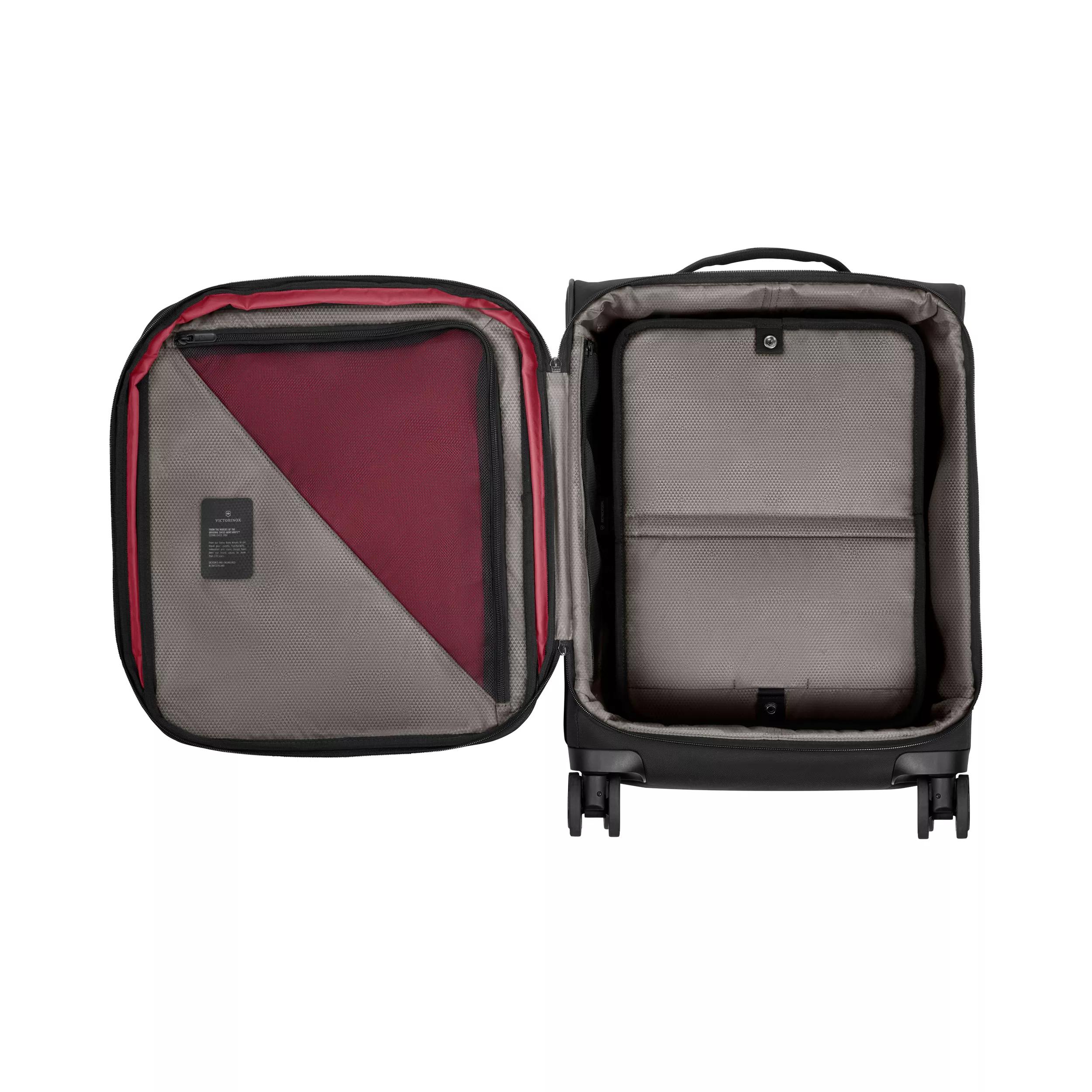 Crosslight Global Softside Carry-On-schwarz