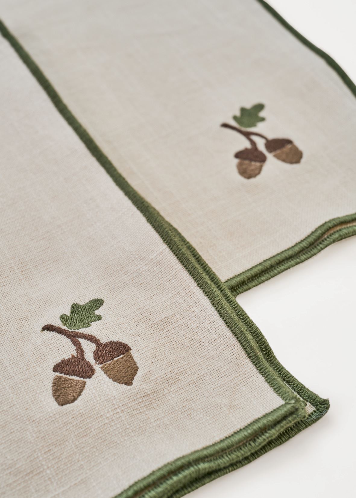 2pk tøyserviett beige - 45x45 cm
