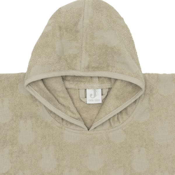 Jollein Miffy Jaquard Badponcho - Badstof - Olive Green
