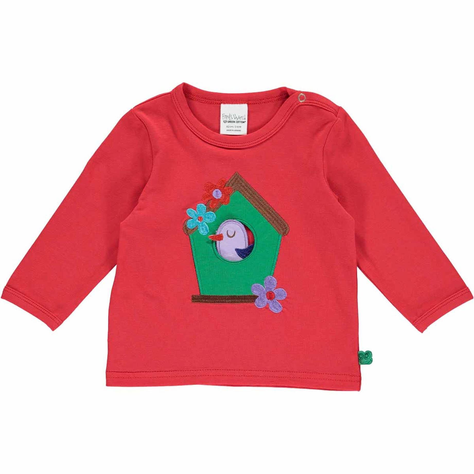 Fred's World by Green Cotton| Mädchen Babylangarmshirt