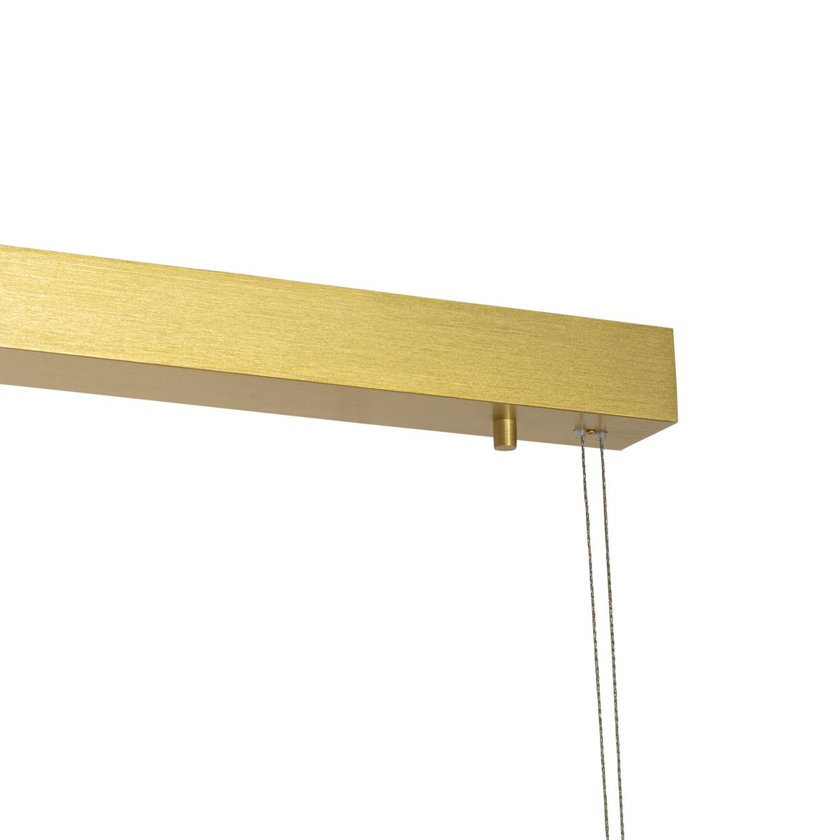 Moderne verstelbare hanglamp goud incl LED - Lamba