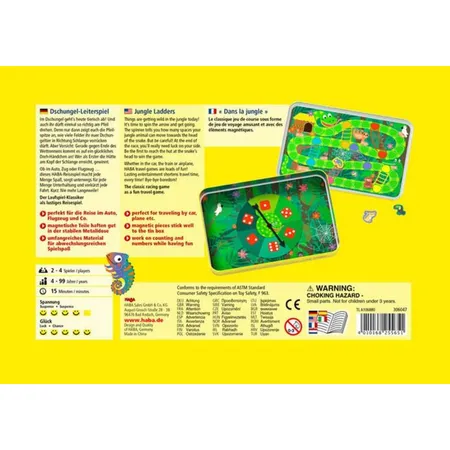 HABA 306047 Dschungel-Leiterspiel