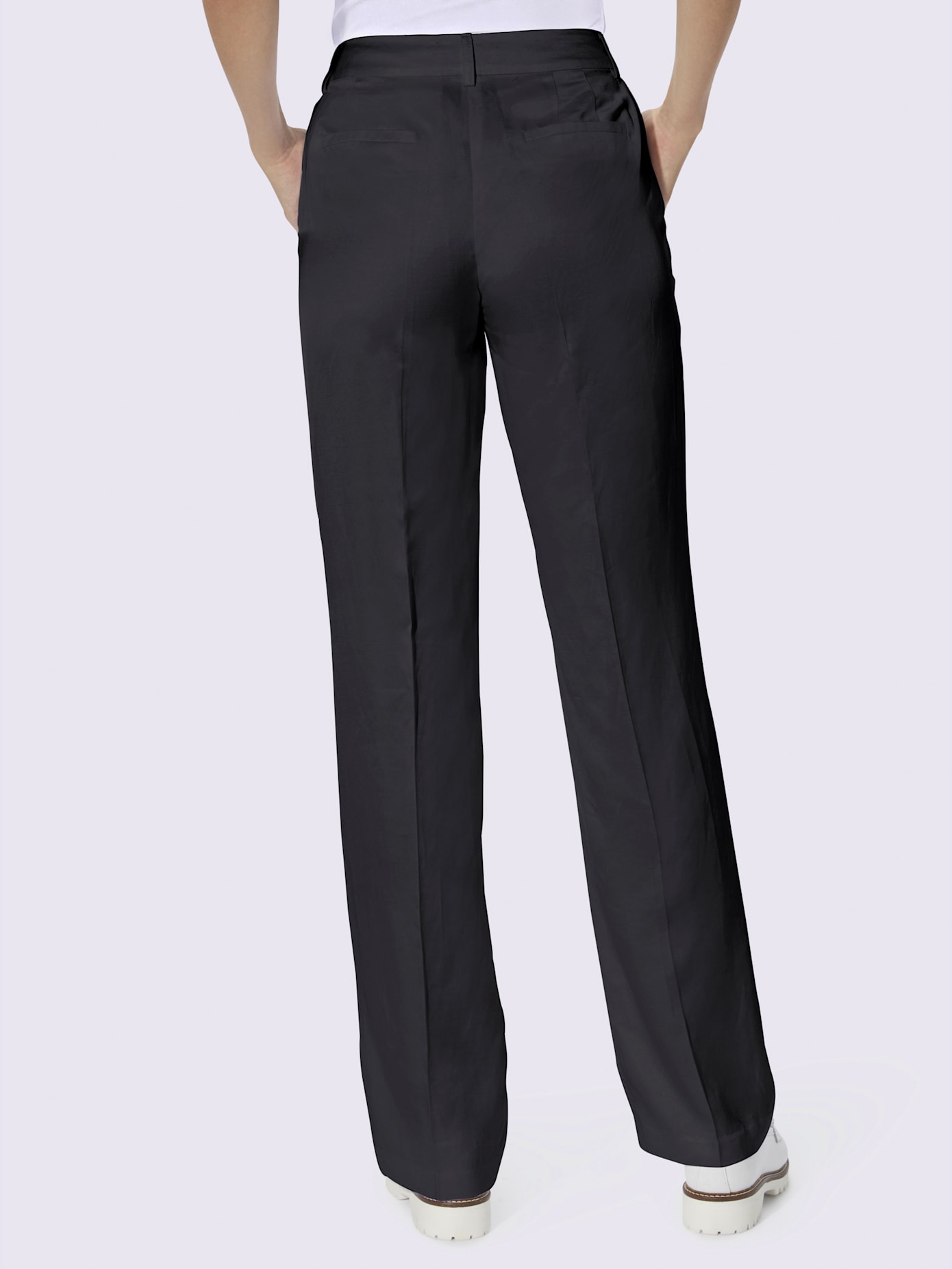Pantalon mélange de lin de qualité