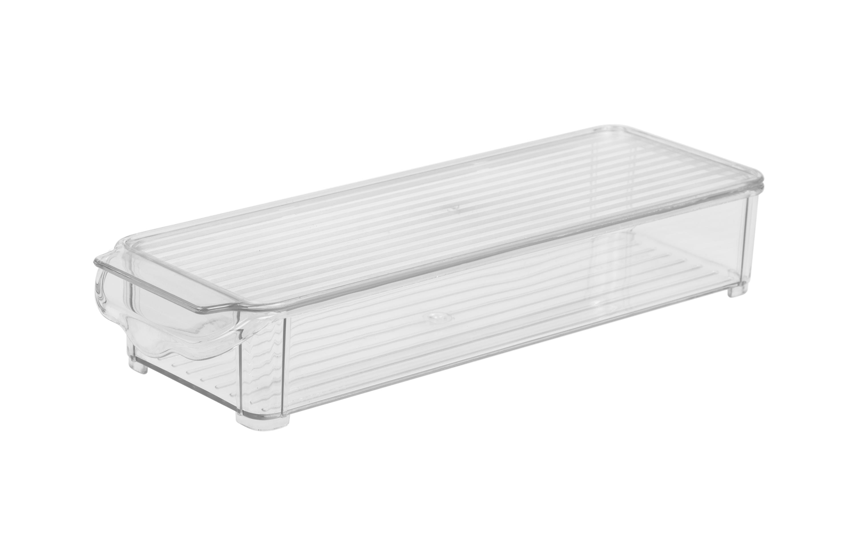 Kühlschrankorganizer 4-teilig, TransparentKühlschrankorganizer Set