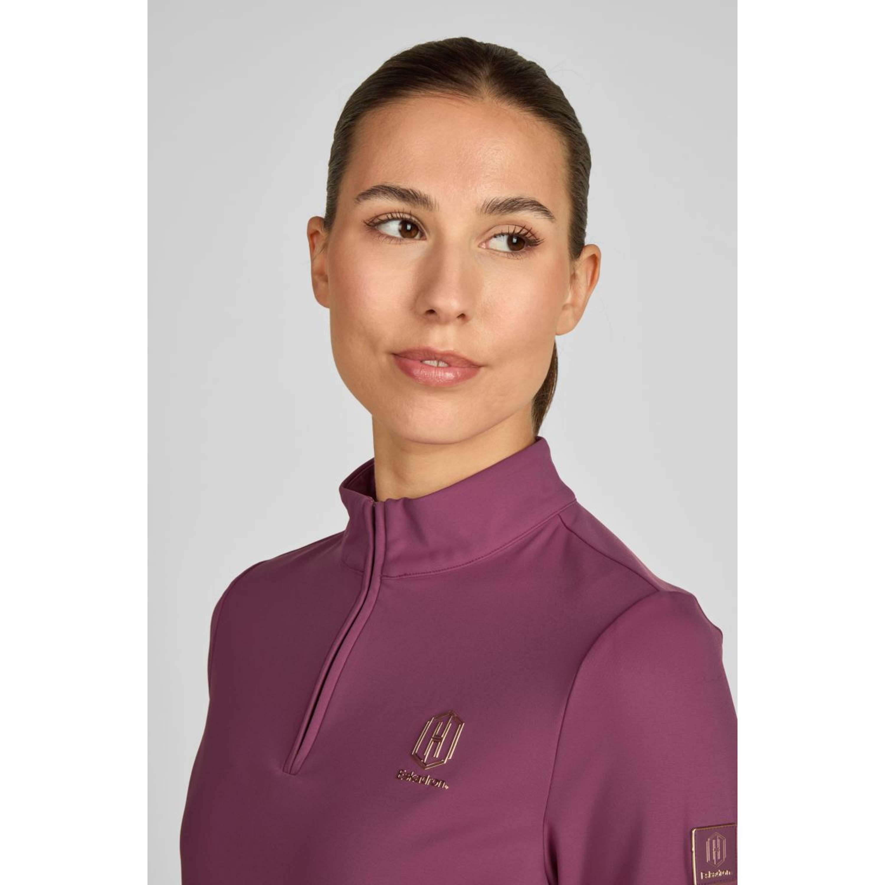 Eskadron Shirt Heritage Half-Zip Wildberry