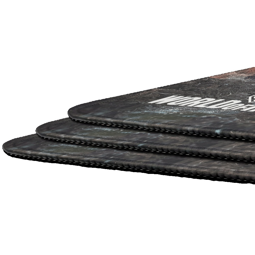 (90x42cm) World of Tanks Gaming Mauspad Mausmatte mit Rutschfester Unterseite - Centurion Action X Fired Up