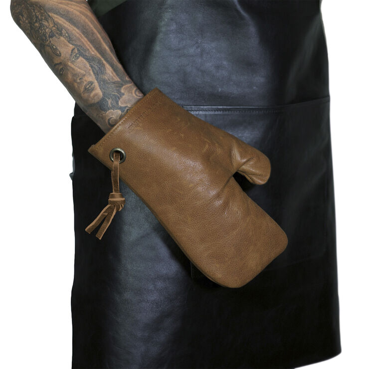 DutchDeluxes Oven Glove Vintage Camel Camel