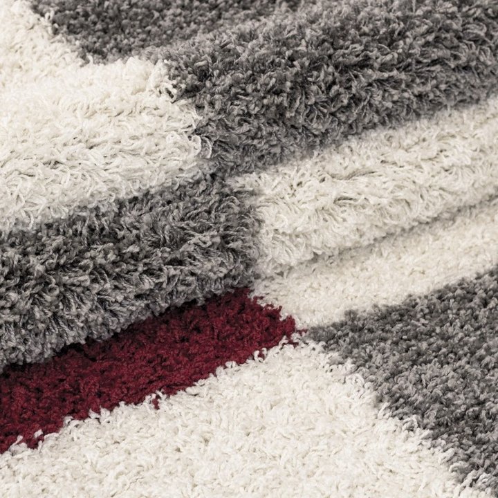 Hoogpolig vloerkleed - Gala Rood | Zachte en warme voeten