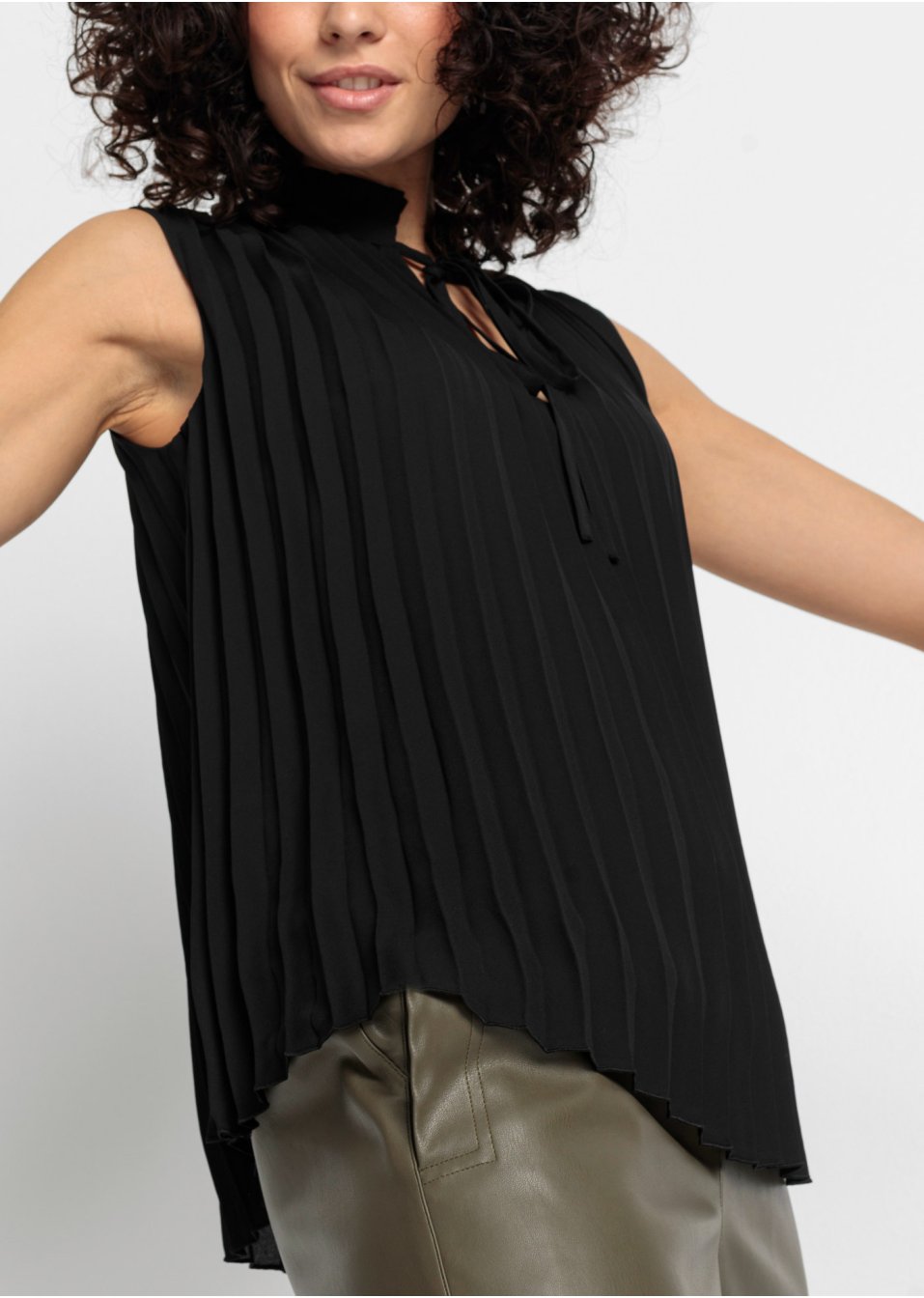 Top blouse plissé