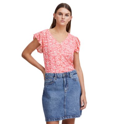 Chemise à manches courtes femme Ihvera Sh16 ICHI
