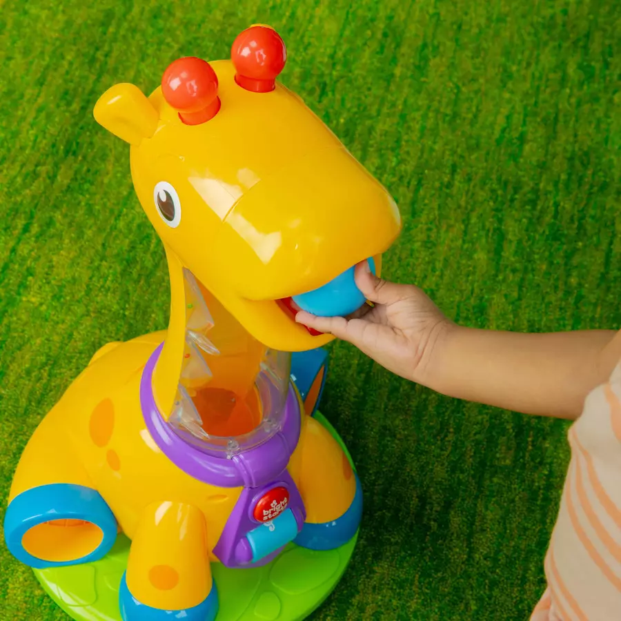 Bright Starts Witzige Giraffe mit Lichtern und Geräuschen