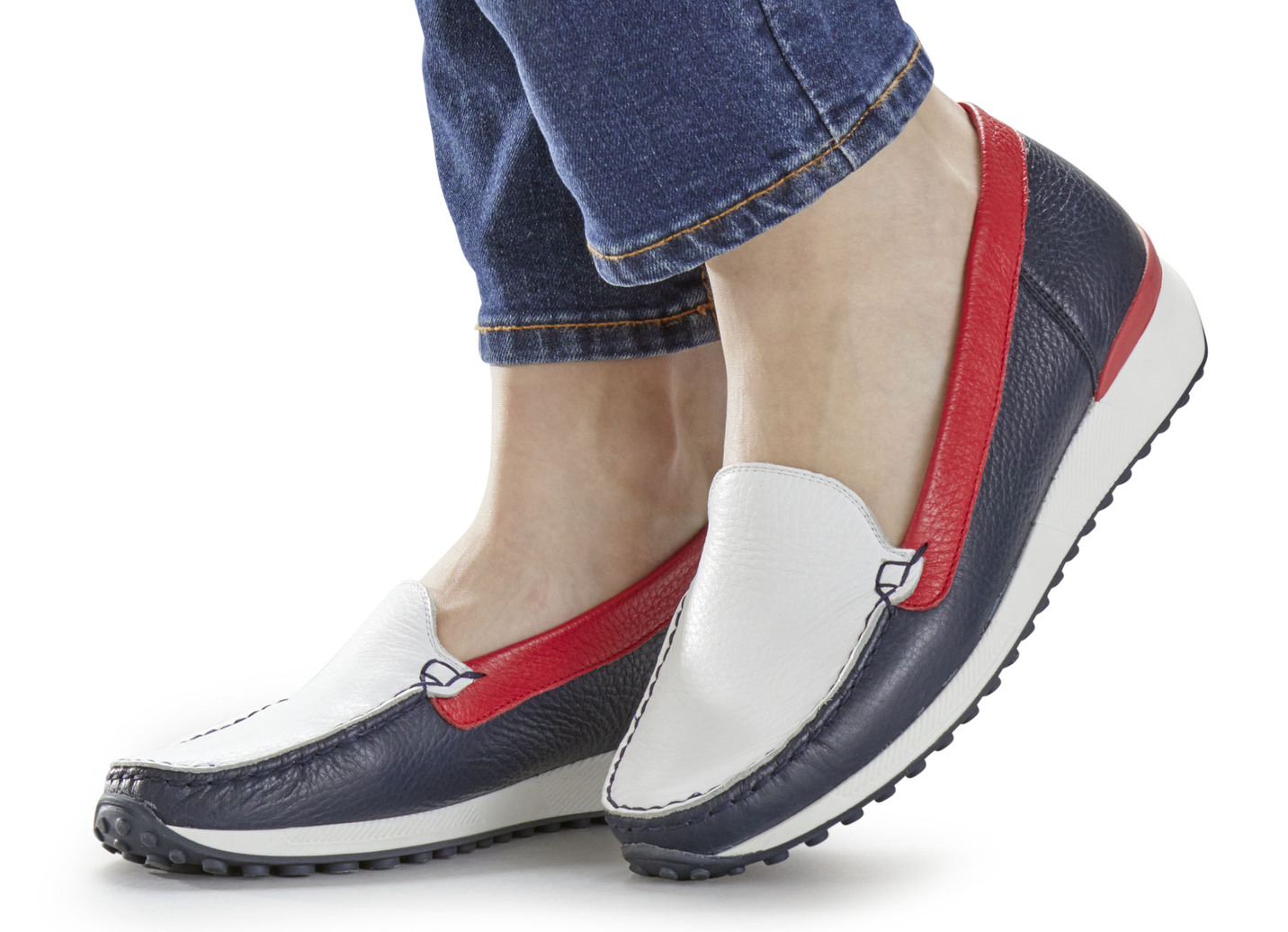 Waldläufer Slipper aus weichem Hirschleder