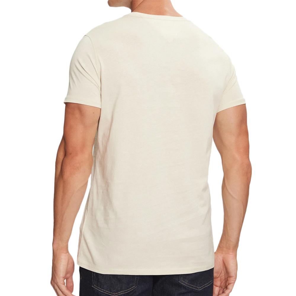 Tommy Hilfiger T-shirt Beige Homme Tommy Hilfiger Jersey