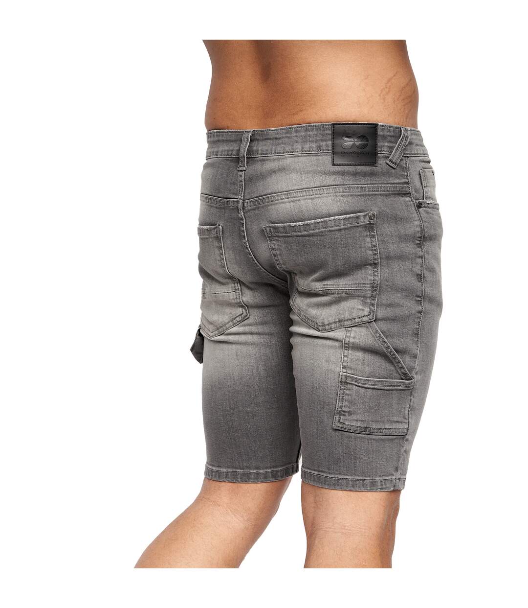 Crosshatch - Short CARPENTER - Homme (Gris délavé clair) - UTBG683
