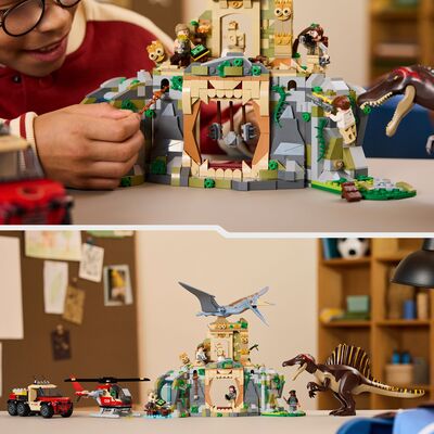 LEGO Jurassic World 76976 Helikopteroppdrag med spinosaurus og quetzalcoatlus
