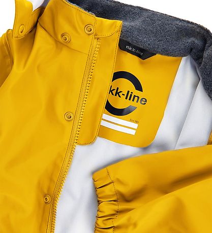 Mikk-Line Regnt?j m. Seler - PU - Recycled - Sunflower