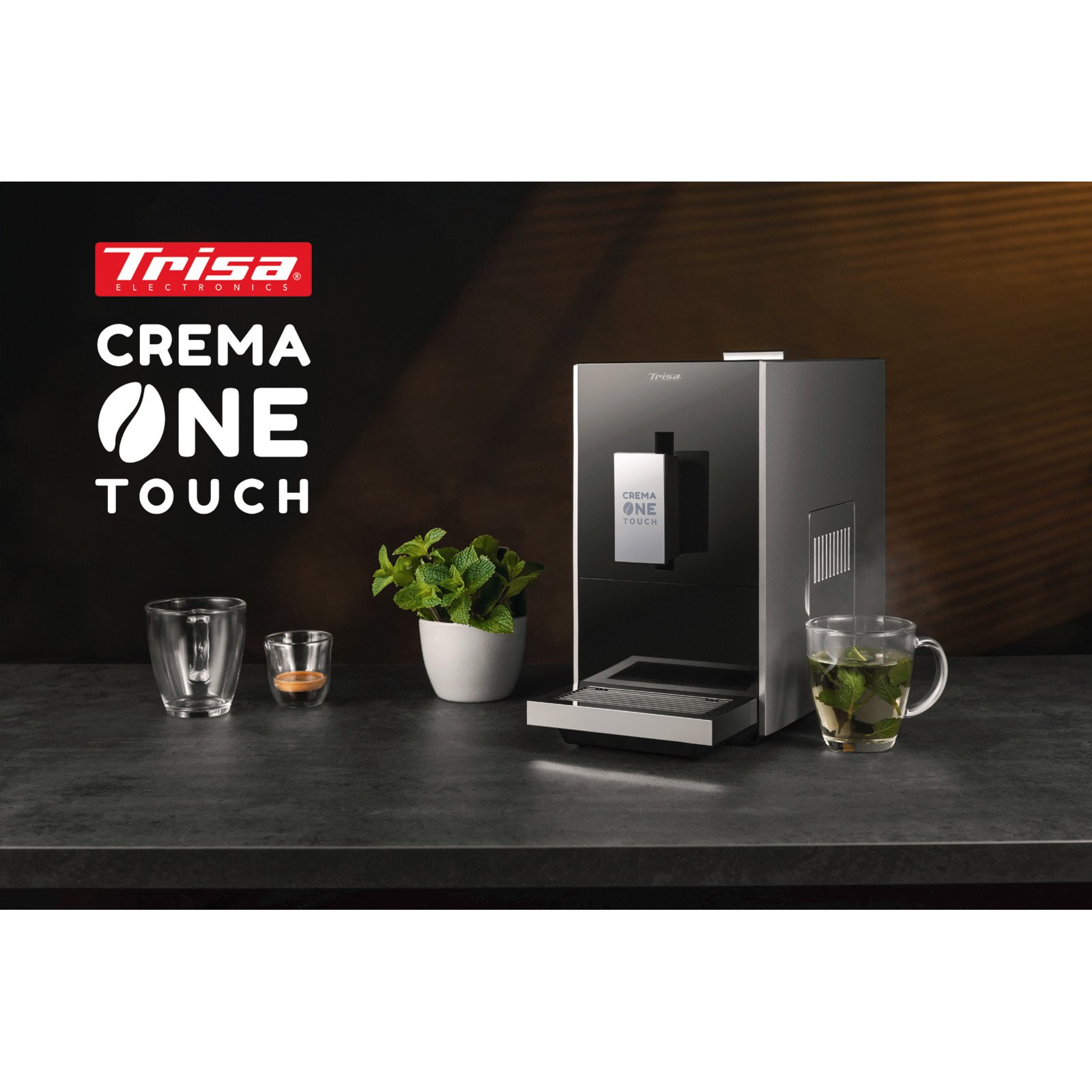 Trisa Kaffeevollautomat Crema One Touch
