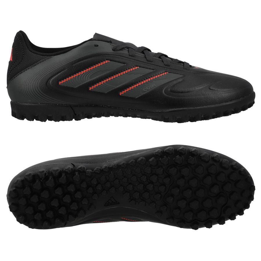 adidas Copa Pure Club III TF Stealth Victory - Noir/Gris/Lucid Red